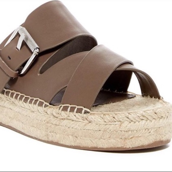 LAST DAY!!! Marc Fisher Vanita Espadrilles Flatform Sandals - Picture 2 of 6